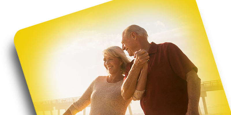  image of a man and woman holding hands with a buccal film background